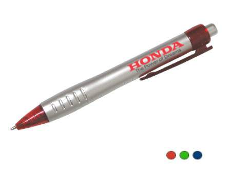 Bolígrafo con grip de color