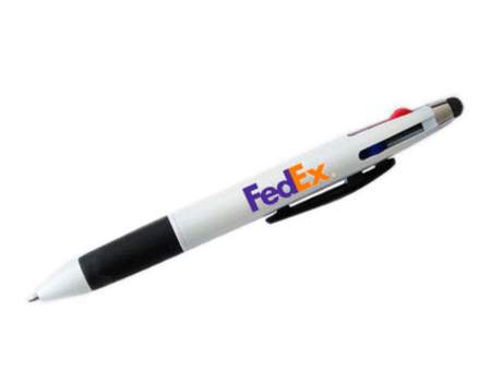 Bolígrafo con grip de color